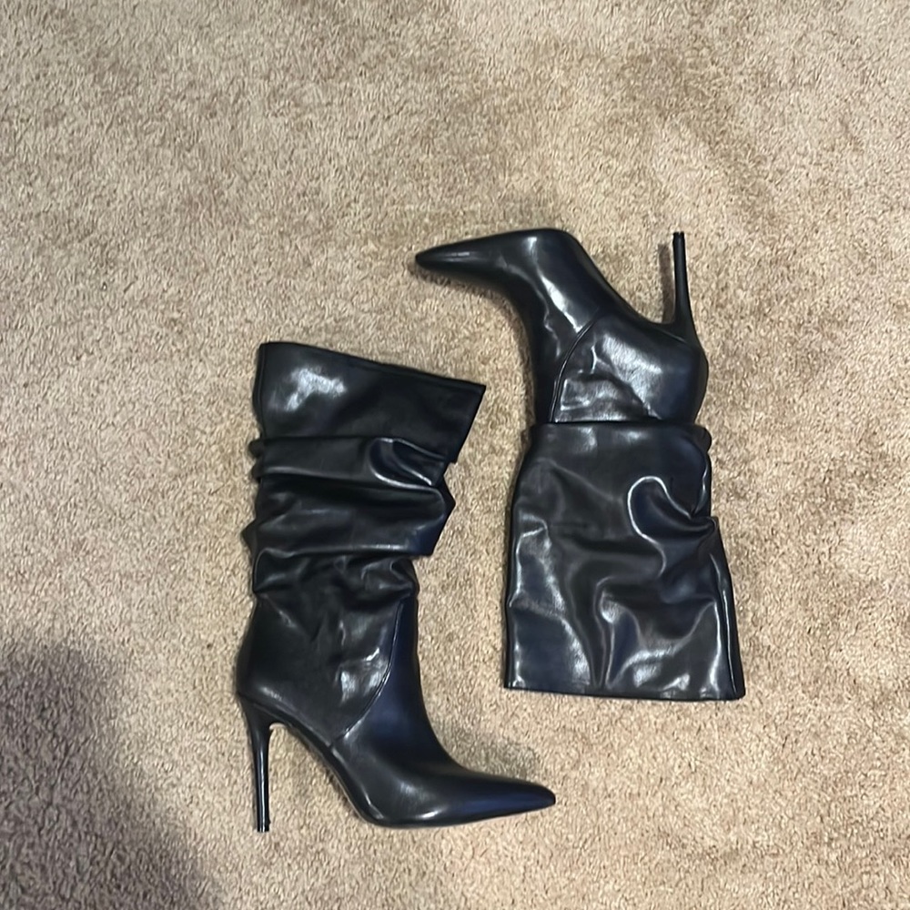 Black boots